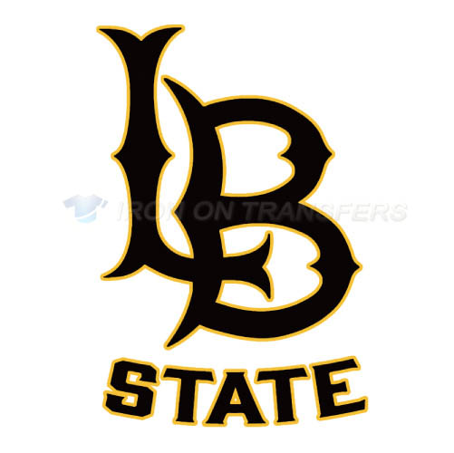 Long Beach State 49ers Iron-on Stickers (Heat Transfers)NO.4808